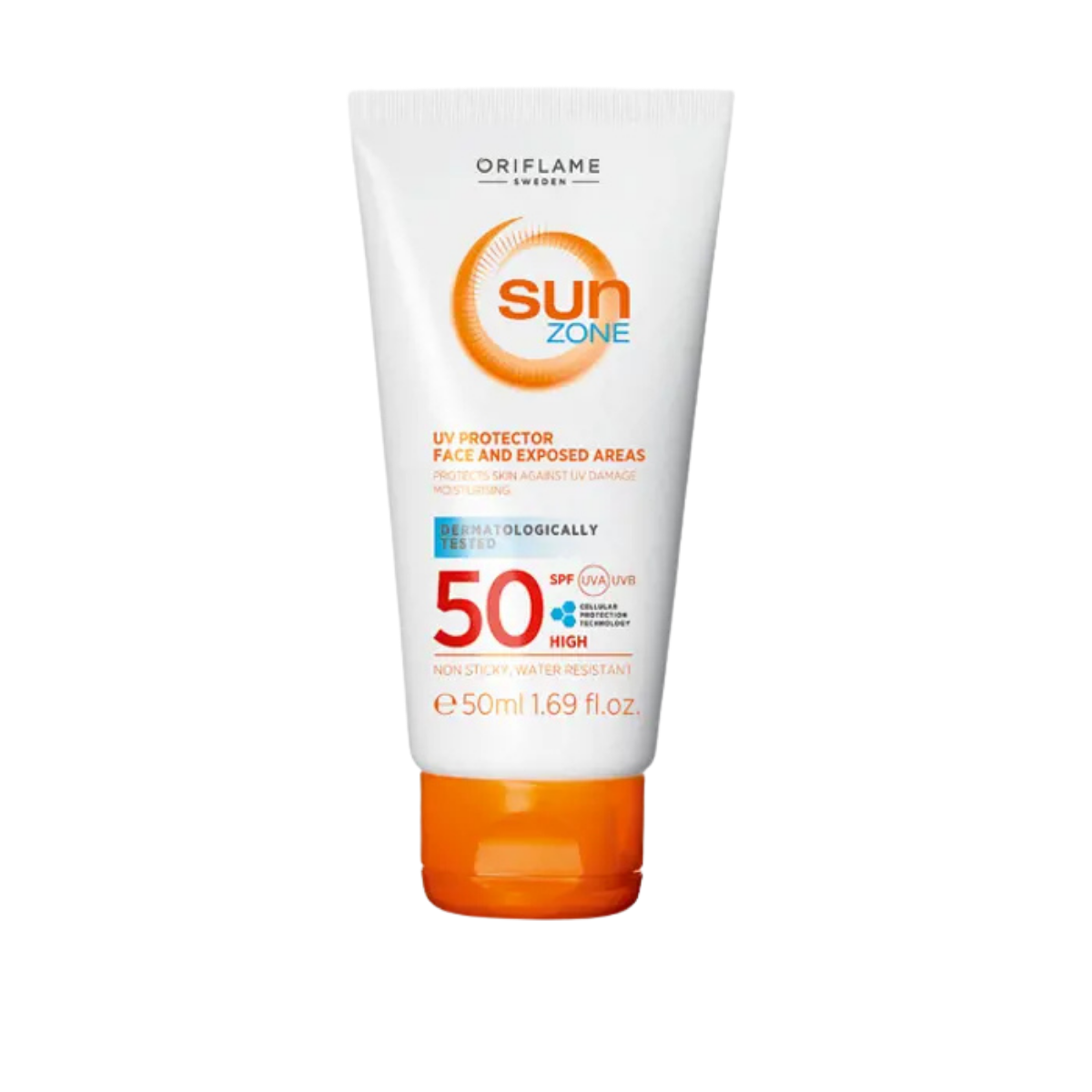 Oriflame Sun Zone Yüz ve Güneşe Aşırı Maruz Kalan Bölgeler İçin Yüksek Korumalı Güneş Kremi SPF 50 50 ml