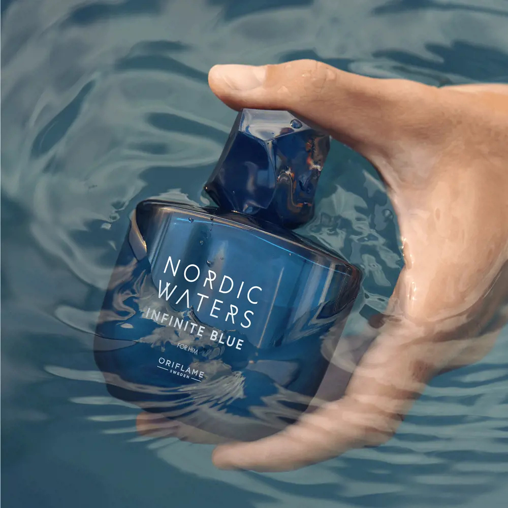 Oriflame Nordic Waters Infinite Blue EDP Erkek Parfümü 75 ml