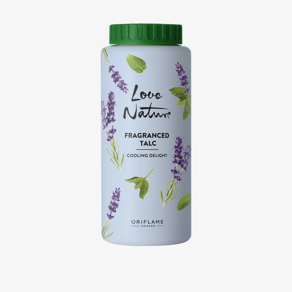 Oriflame Love Nature Cooling Delight Lavanta ve Nane Kokulu Vücut Pudrası 100 g