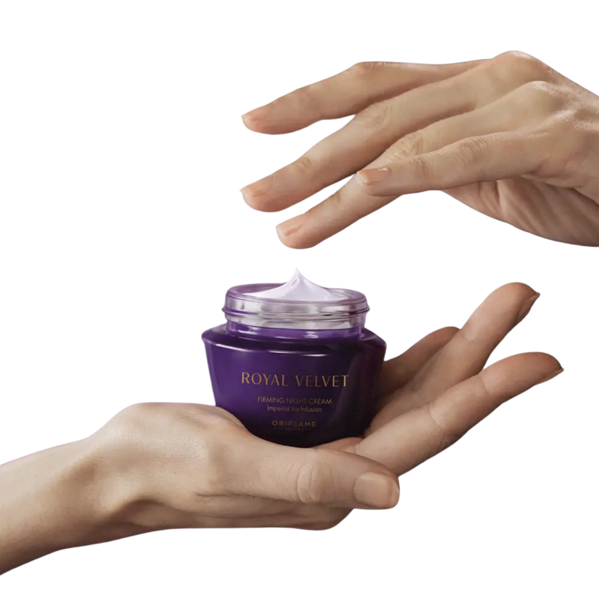 Oriflame Royal Velvet 3 Kat Fazla Nemlendirme Özellikli Hyaluronik Asit İçeren Sıkılaştırıcı Gece Kremi 50 ml
