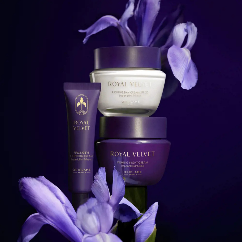 Oriflame Royal Velvet 3 Kat Fazla Nemlendirme Özellikli Hyaluronik Asit İçeren Sıkılaştırıcı Gece Kremi 50 ml