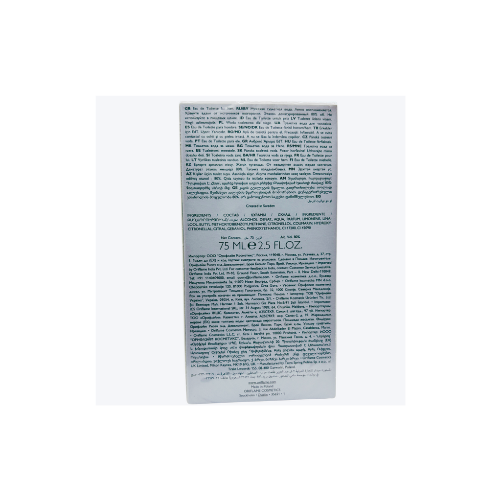 Oriflame Eclat Toujours EDT Erkek Parfümü 75 ml