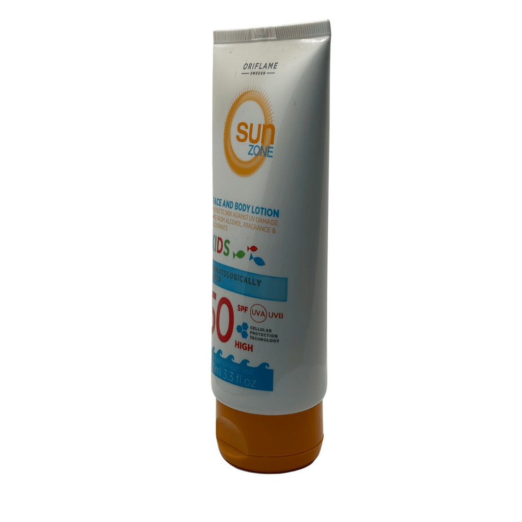 Oriflame Sun Zone Çocuklar İçin SPF 50 Yüksek Korumalı Yüz ve Vücut Güneş Losyonu 100 ml